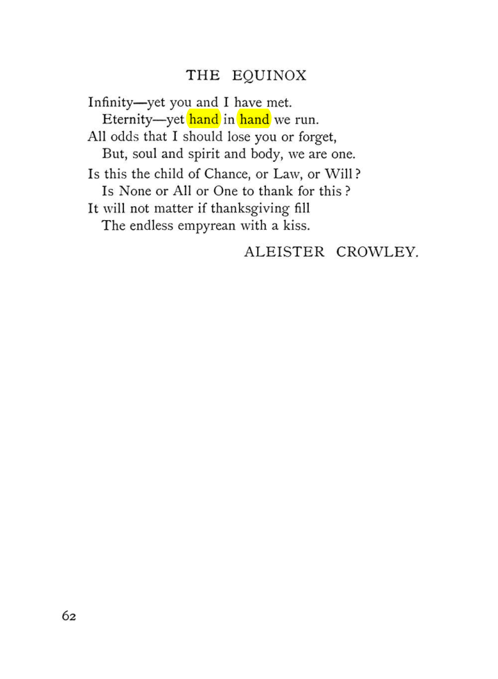 Original scan of The Equinox (Volume I, Number VIII), PDF page 104