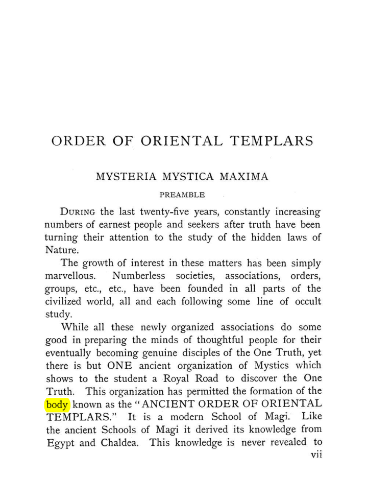 Original scan of The Equinox (Volume I, Number VIII), PDF page 13