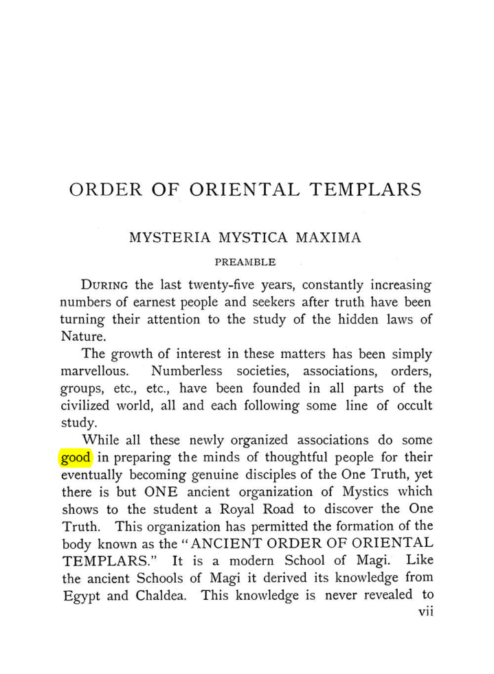 Original scan of The Equinox (Volume I, Number VIII), PDF page 13