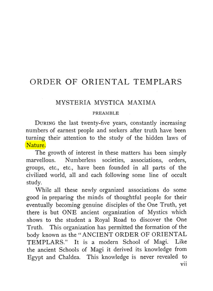 Original scan of The Equinox (Volume I, Number VIII), PDF page 13