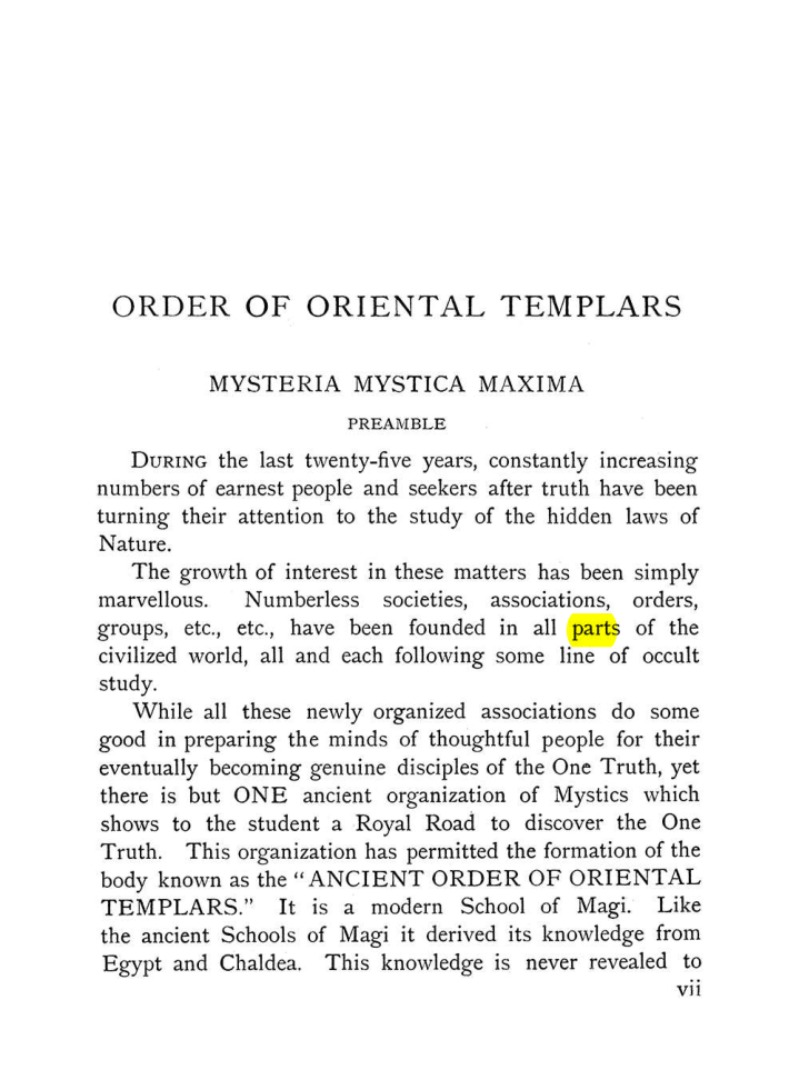 Original scan of The Equinox (Volume I, Number VIII), PDF page 13