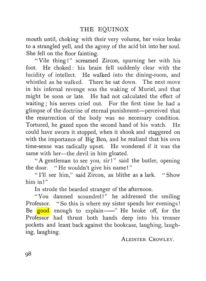 Original scan of The Equinox (Volume I, Number VIII), PDF page 140