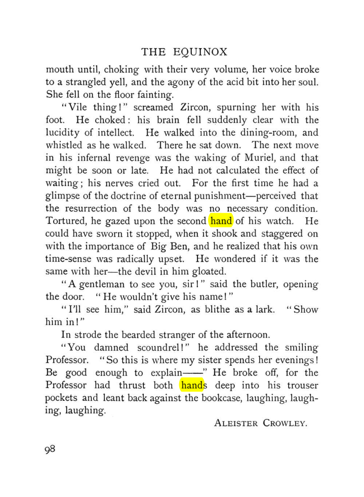 Original scan of The Equinox (Volume I, Number VIII), PDF page 140