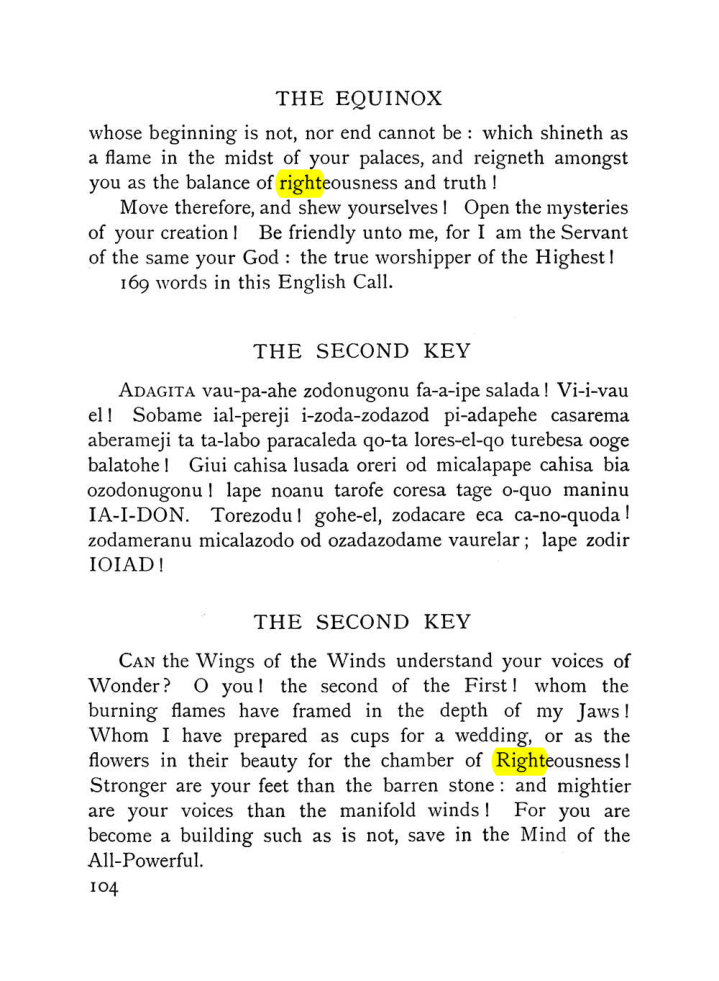 Original scan of The Equinox (Volume I, Number VIII), PDF page 146