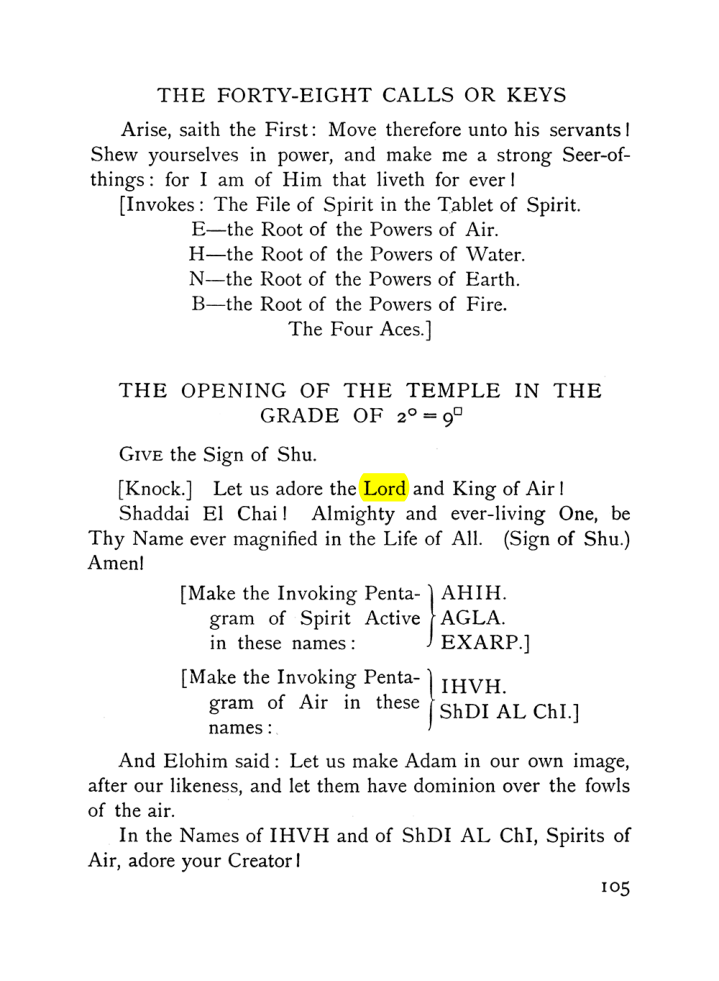 Original scan of The Equinox (Volume I, Number VIII), PDF page 147