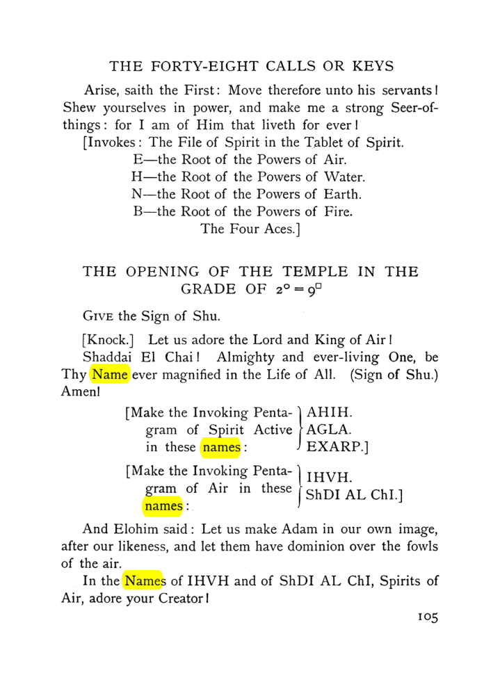 Original scan of The Equinox (Volume I, Number VIII), PDF page 147