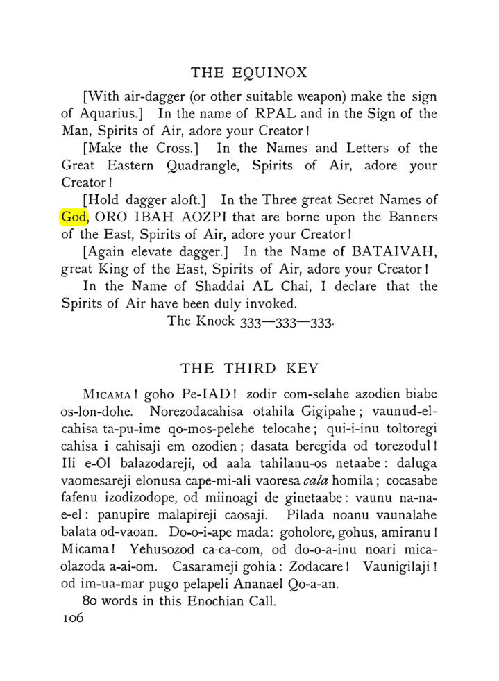 Original scan of The Equinox (Volume I, Number VIII), PDF page 148