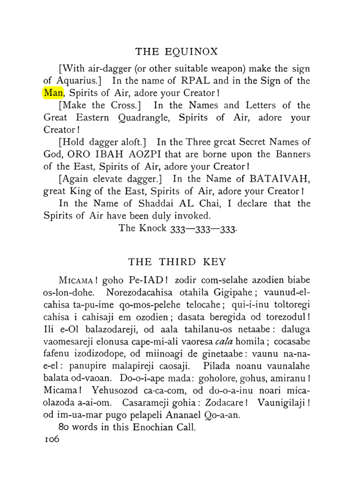 Original scan of The Equinox (Volume I, Number VIII), PDF page 148
