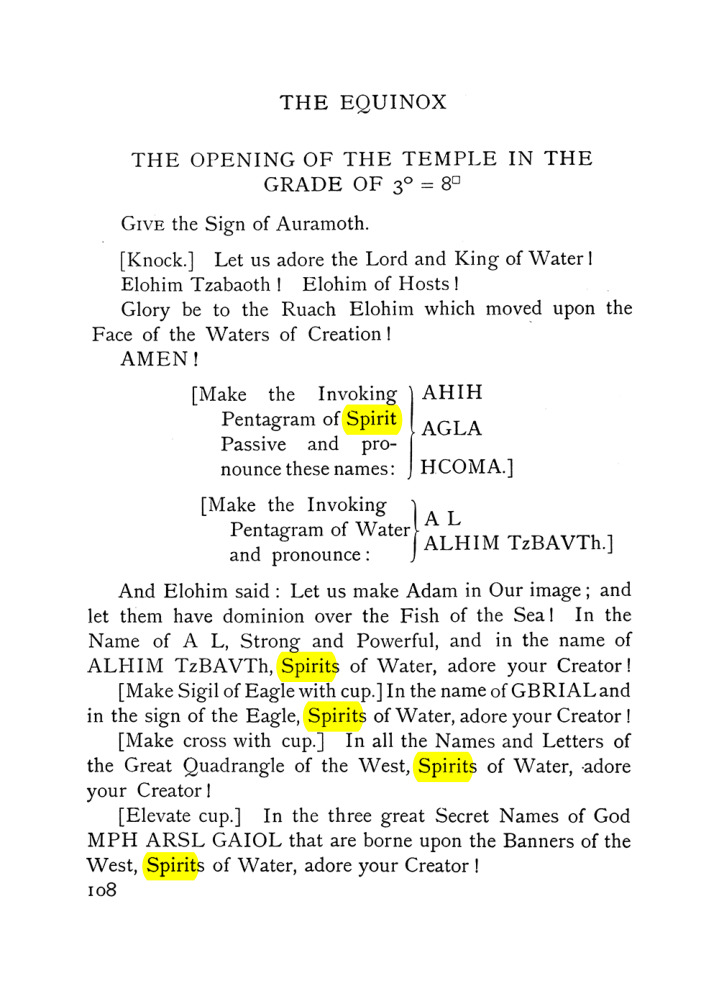 Original scan of The Equinox (Volume I, Number VIII), PDF page 150