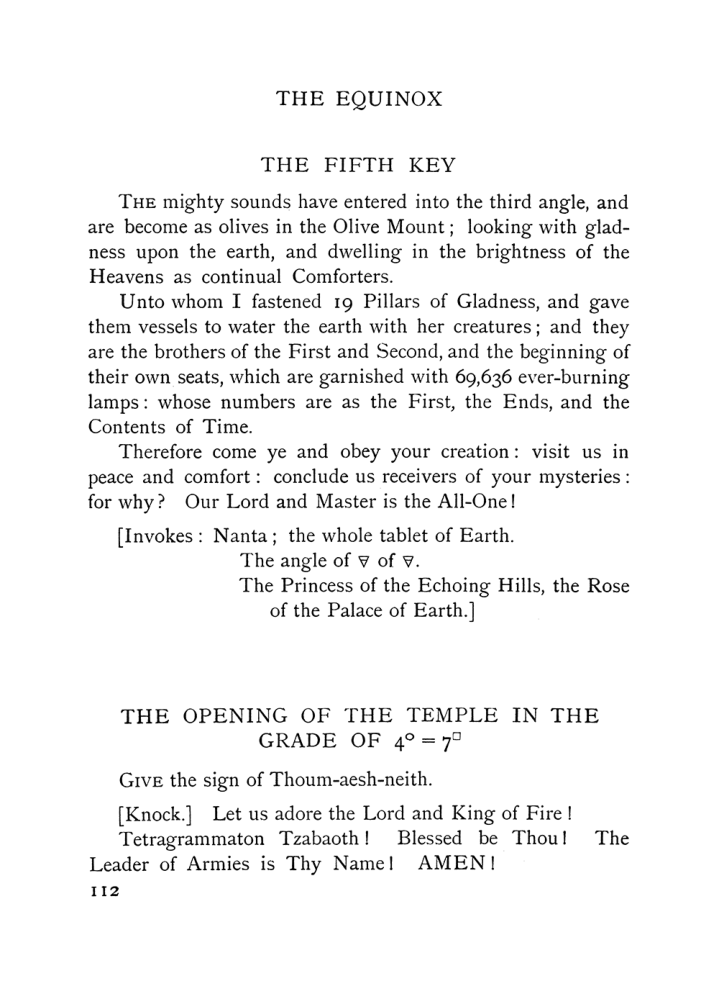 Original scan of The Equinox (Volume I, Number VIII), PDF page 154