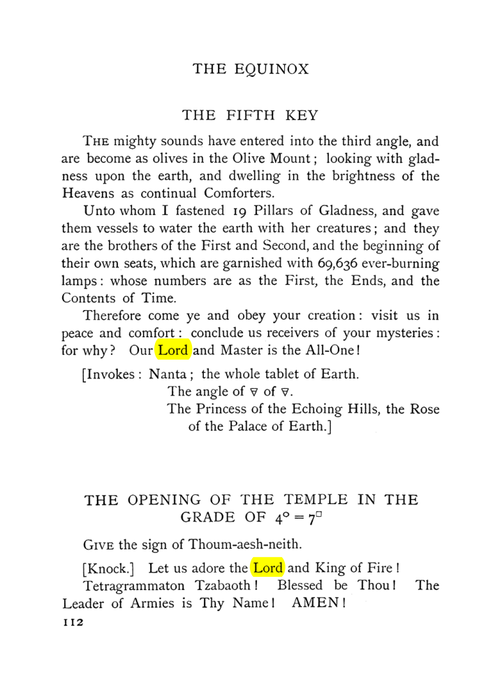 Original scan of The Equinox (Volume I, Number VIII), PDF page 154