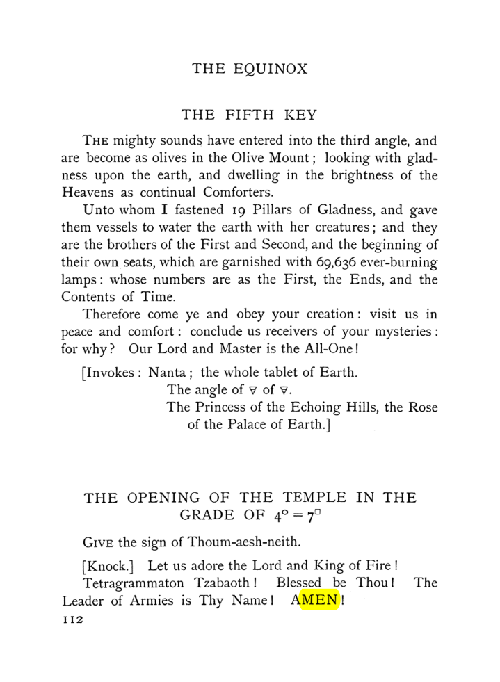 Original scan of The Equinox (Volume I, Number VIII), PDF page 154
