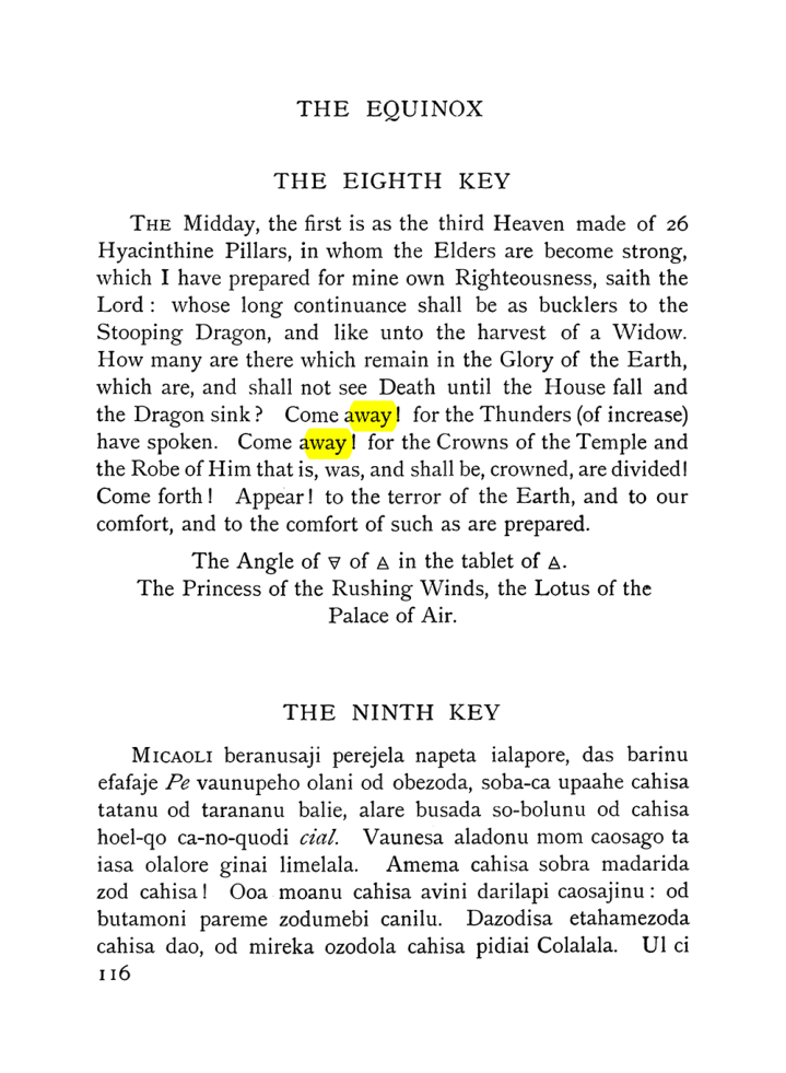 Original scan of The Equinox (Volume I, Number VIII), PDF page 158