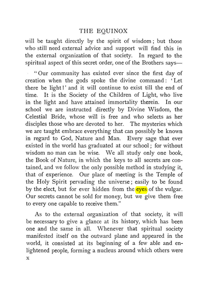 Original scan of The Equinox (Volume I, Number VIII), PDF page 16