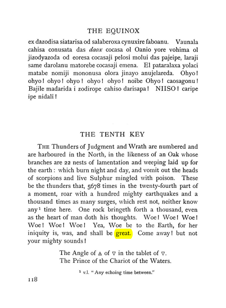 Original scan of The Equinox (Volume I, Number VIII), PDF page 160