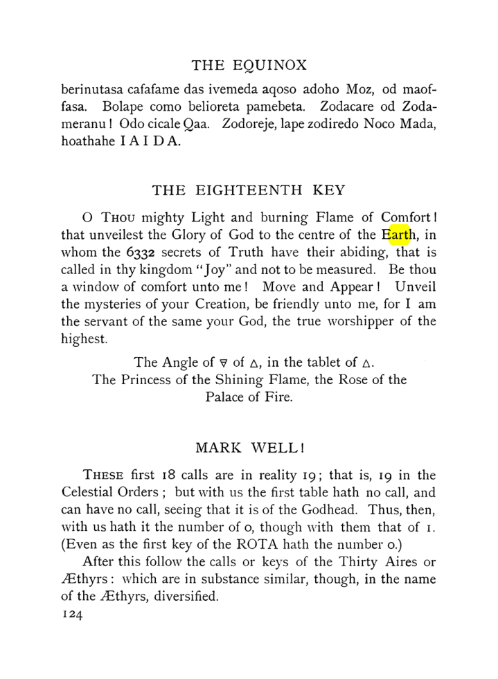 Original scan of The Equinox (Volume I, Number VIII), PDF page 166