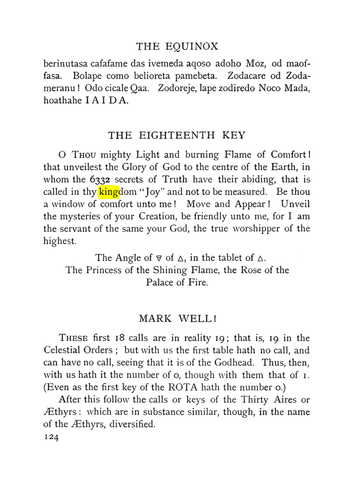 Original scan of The Equinox (Volume I, Number VIII), PDF page 166