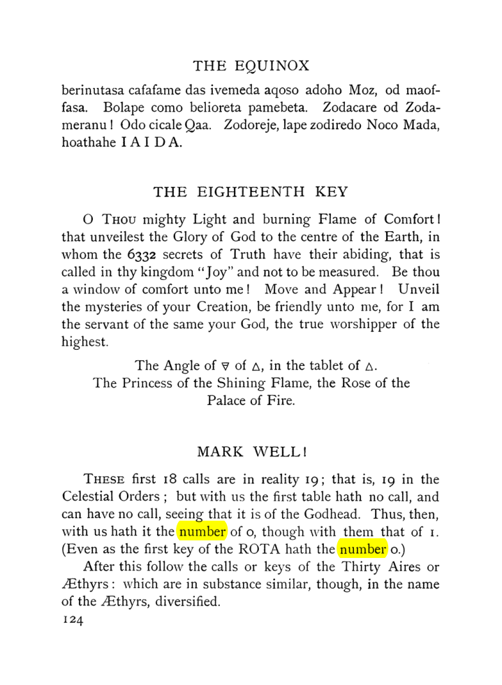 Original scan of The Equinox (Volume I, Number VIII), PDF page 166