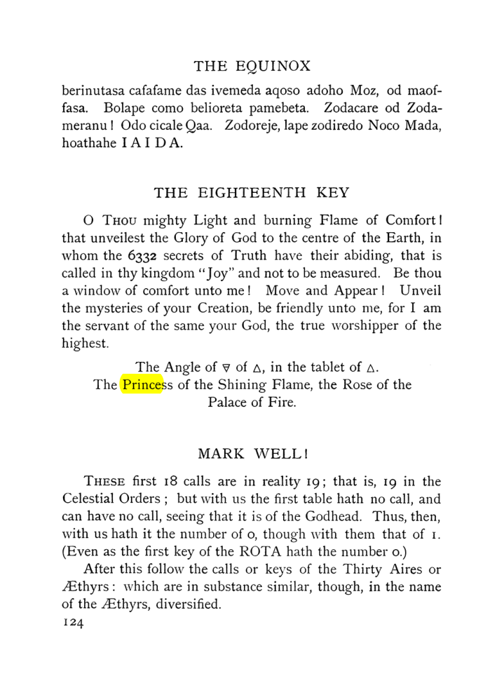 Original scan of The Equinox (Volume I, Number VIII), PDF page 166