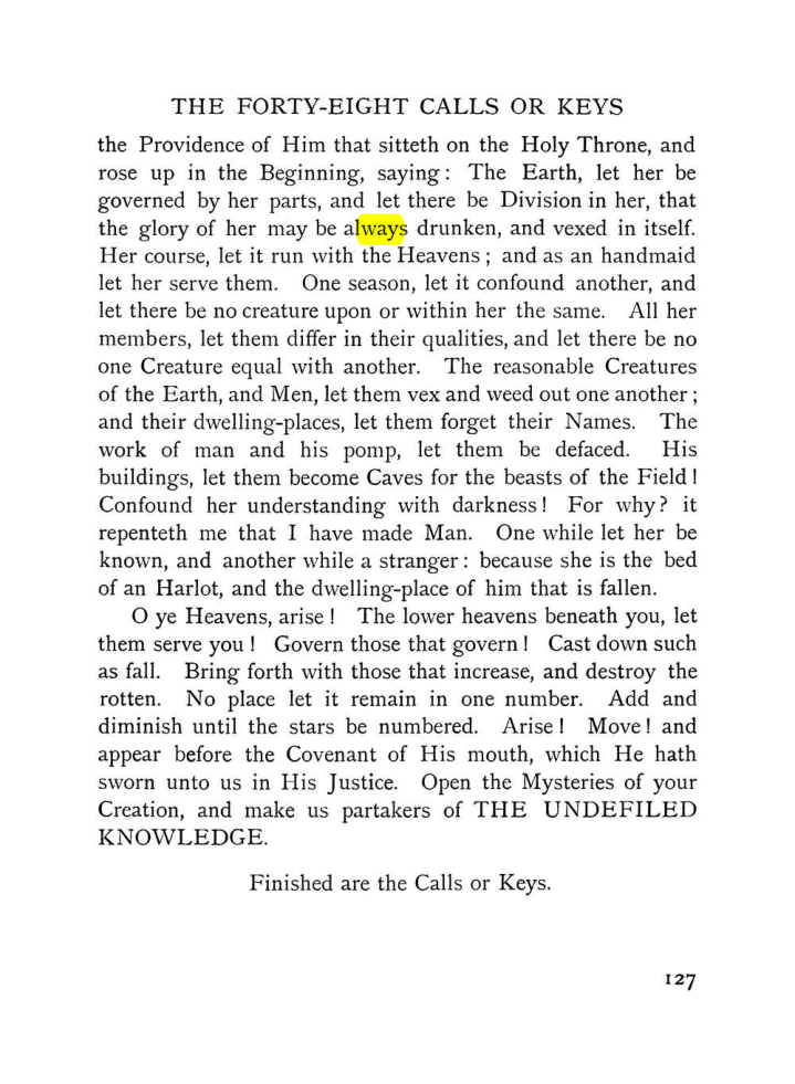 Original scan of The Equinox (Volume I, Number VIII), PDF page 169