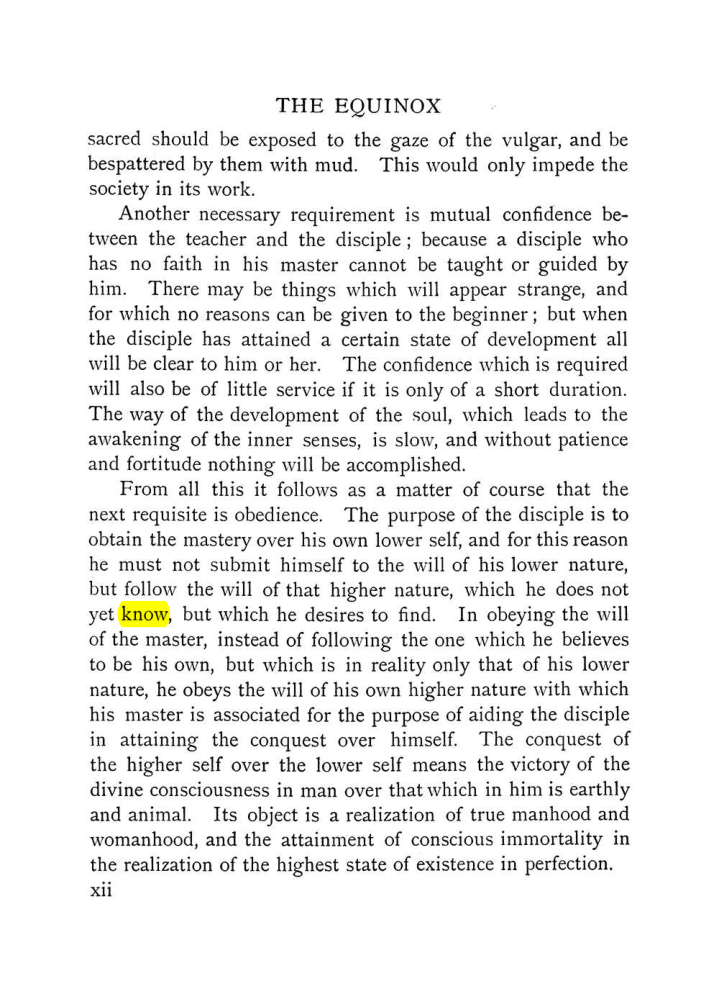Original scan of The Equinox (Volume I, Number VIII), PDF page 18