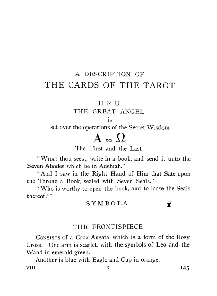 Original scan of The Equinox (Volume I, Number VIII), PDF page 187
