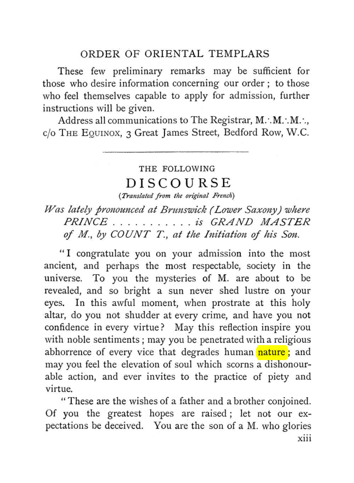 Original scan of The Equinox (Volume I, Number VIII), PDF page 19