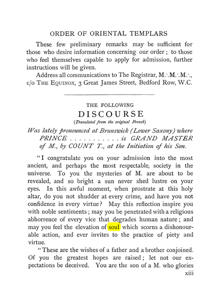 Original scan of The Equinox (Volume I, Number VIII), PDF page 19