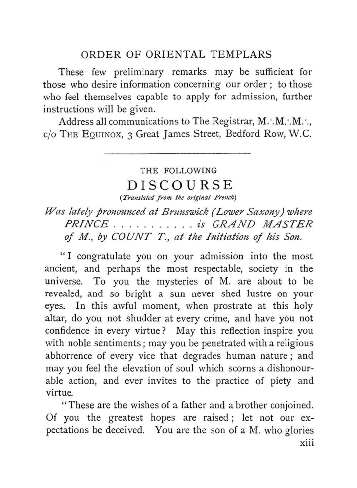 Original scan of The Equinox (Volume I, Number VIII), PDF page 19