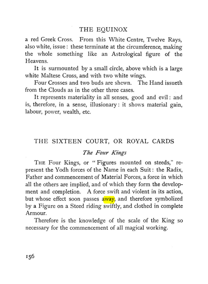 Original scan of The Equinox (Volume I, Number VIII), PDF page 198