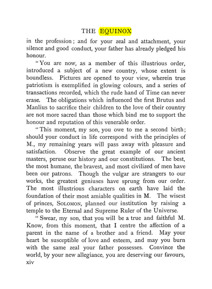 Original scan of The Equinox (Volume I, Number VIII), PDF page 20