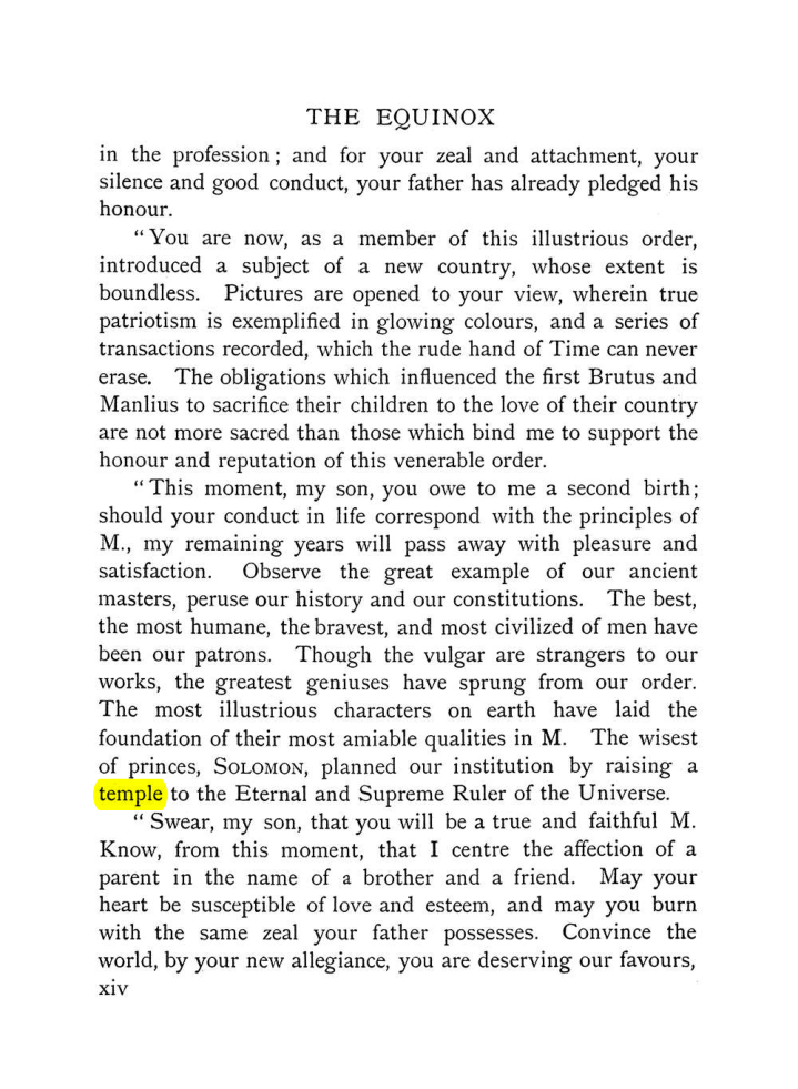 Original scan of The Equinox (Volume I, Number VIII), PDF page 20