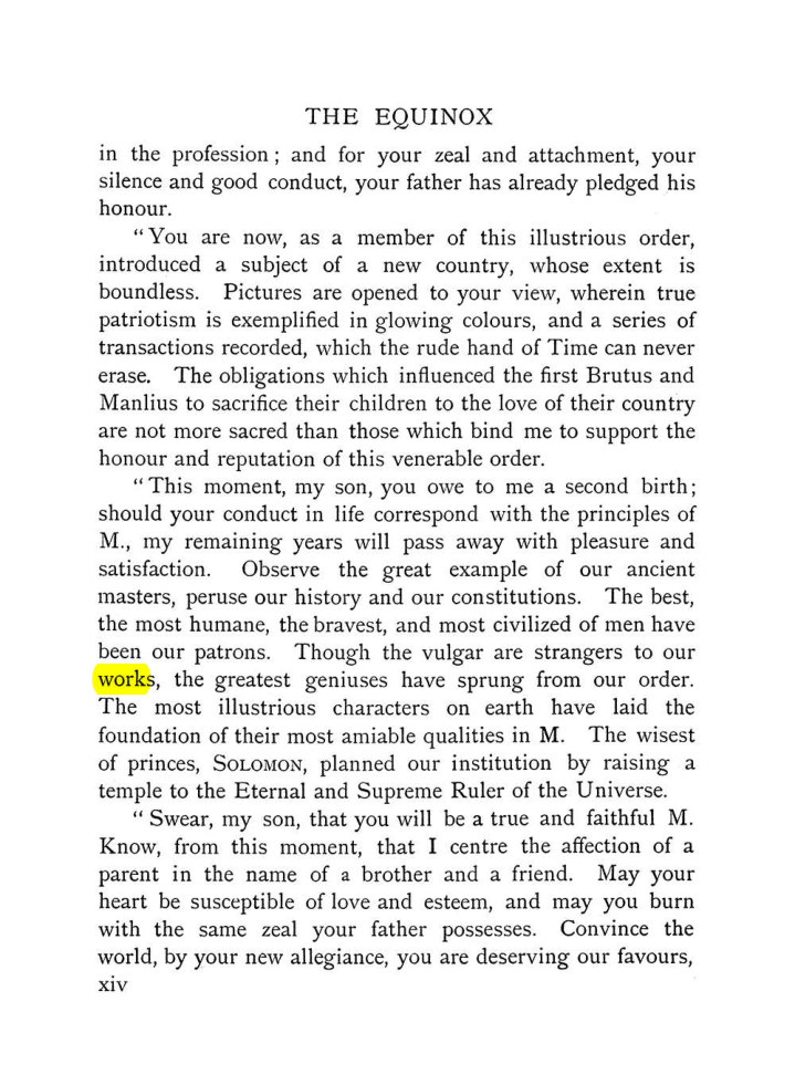 Original scan of The Equinox (Volume I, Number VIII), PDF page 20