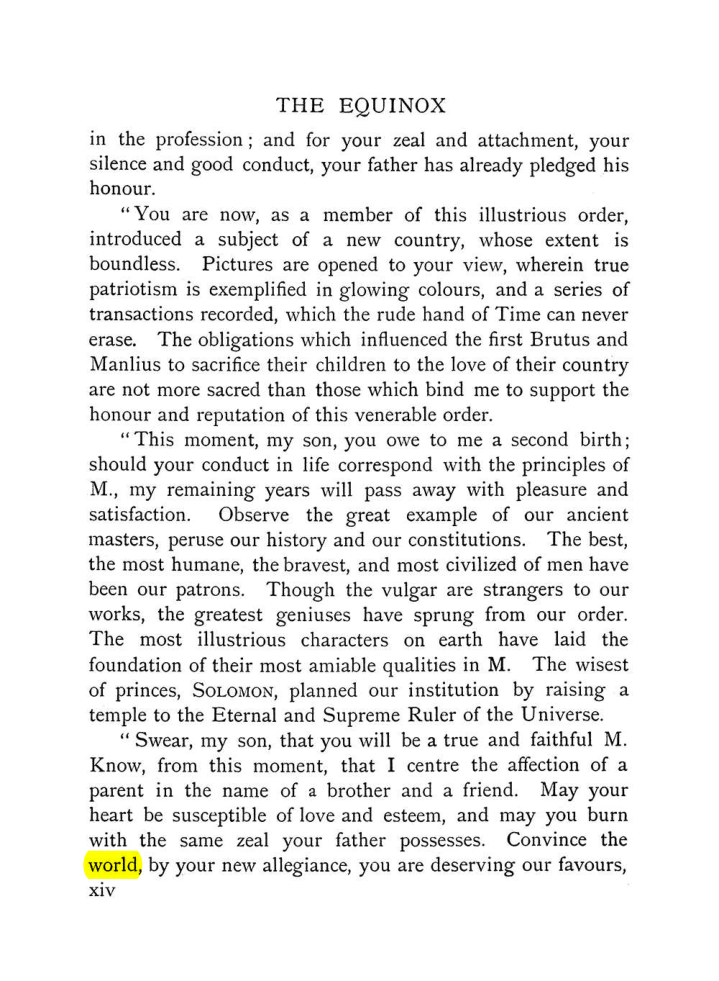 Original scan of The Equinox (Volume I, Number VIII), PDF page 20