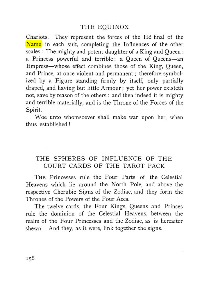 Original scan of The Equinox (Volume I, Number VIII), PDF page 200