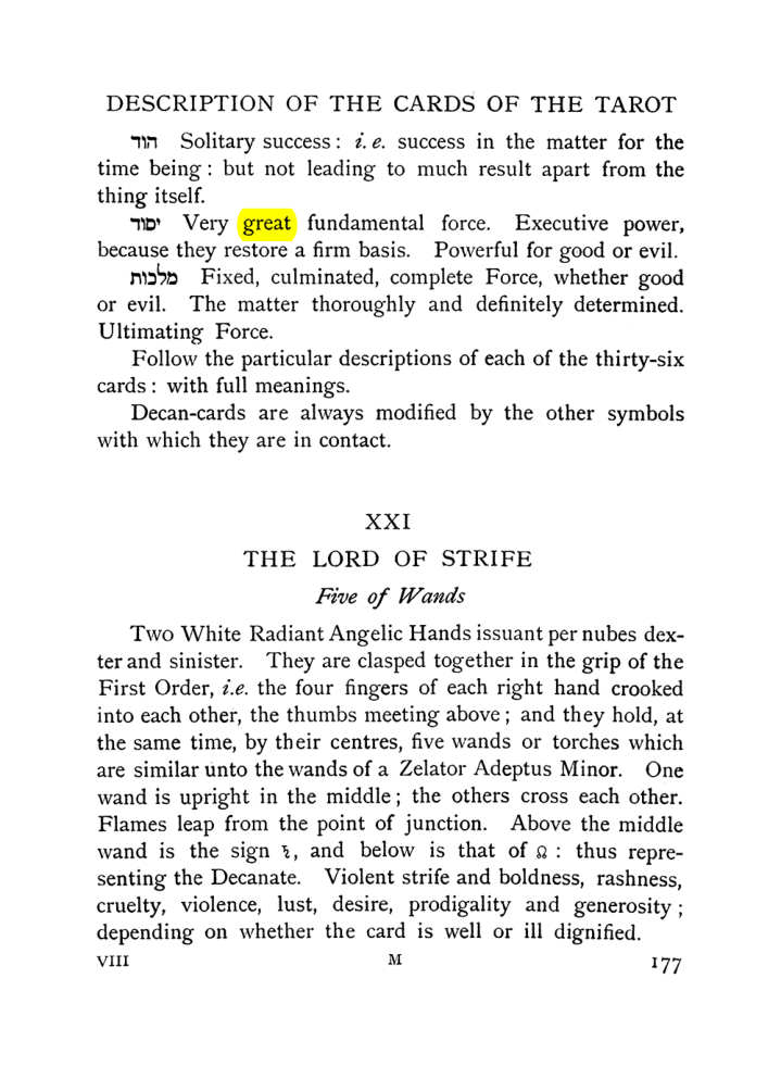 Original scan of The Equinox (Volume I, Number VIII), PDF page 219