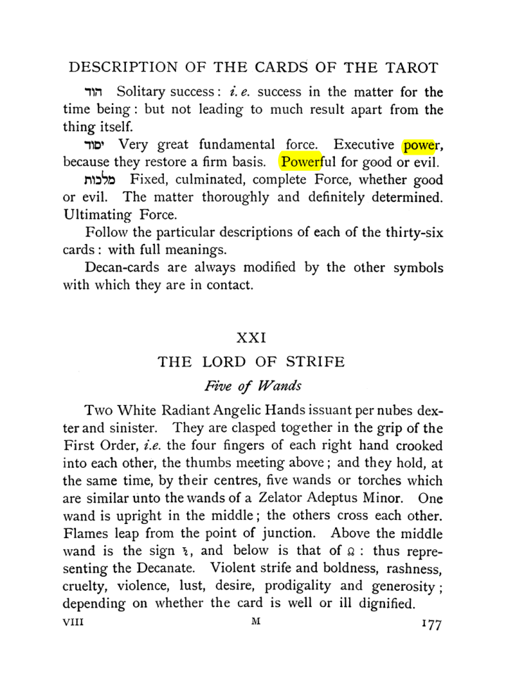 Original scan of The Equinox (Volume I, Number VIII), PDF page 219