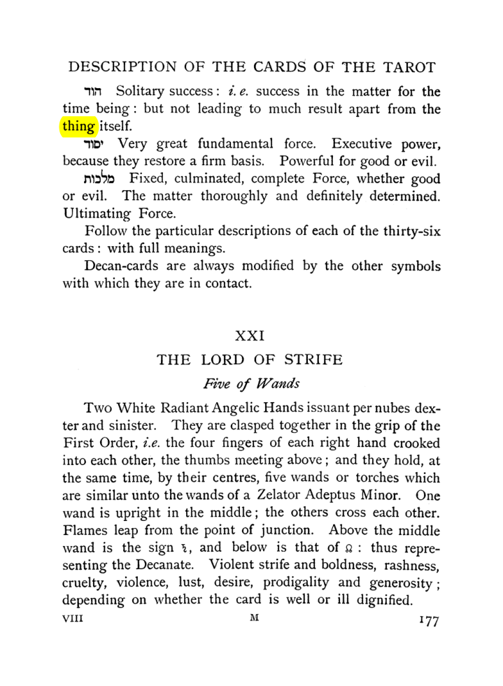 Original scan of The Equinox (Volume I, Number VIII), PDF page 219
