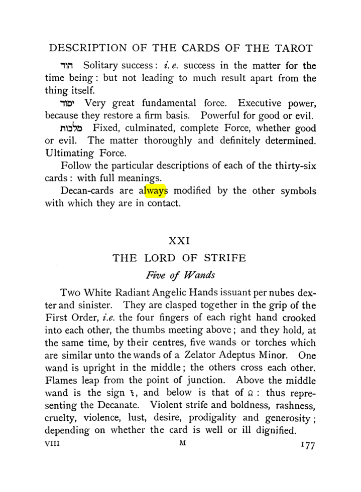 Original scan of The Equinox (Volume I, Number VIII), PDF page 219