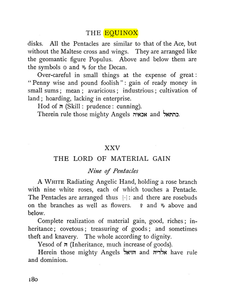 Original scan of The Equinox (Volume I, Number VIII), PDF page 222