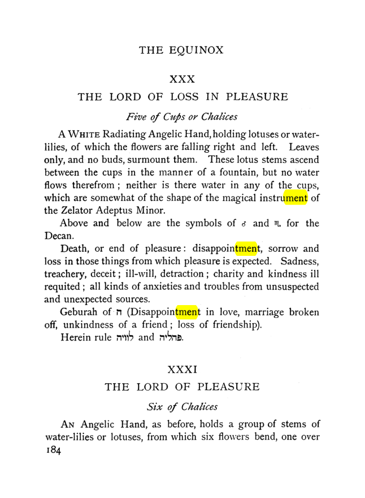 Original scan of The Equinox (Volume I, Number VIII), PDF page 226