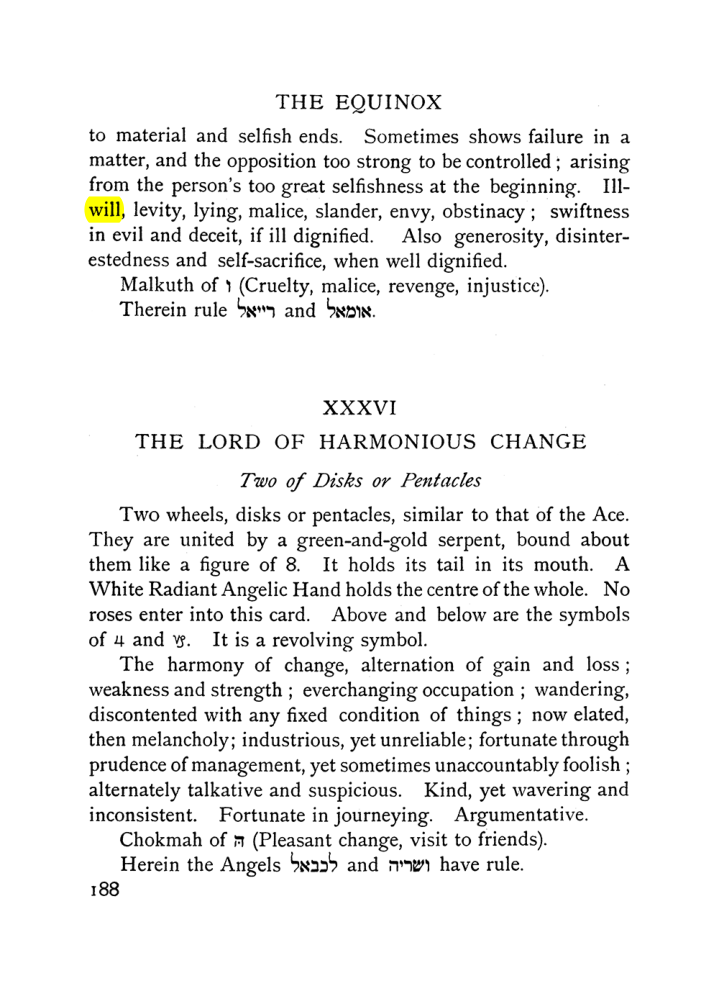 Original scan of The Equinox (Volume I, Number VIII), PDF page 230