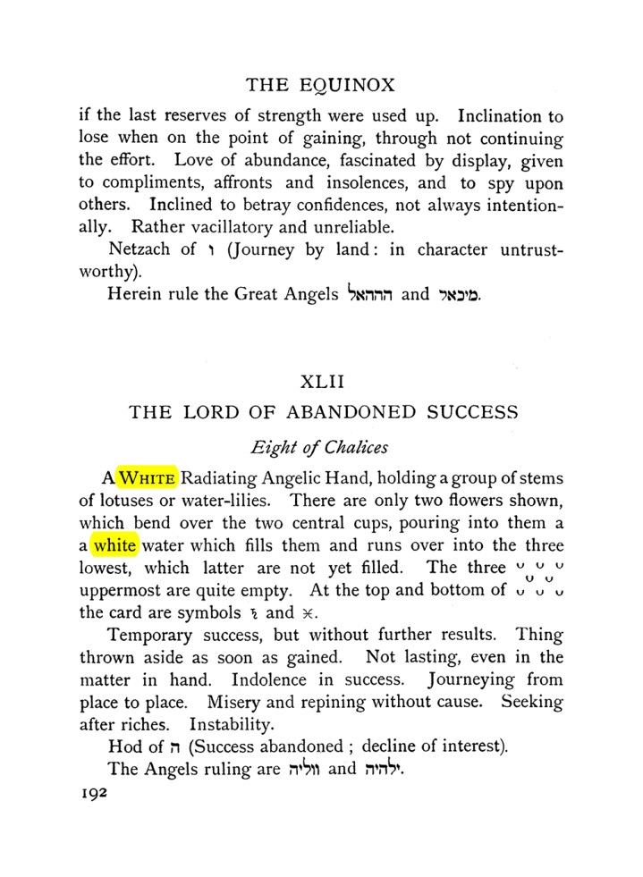 Original scan of The Equinox (Volume I, Number VIII), PDF page 234