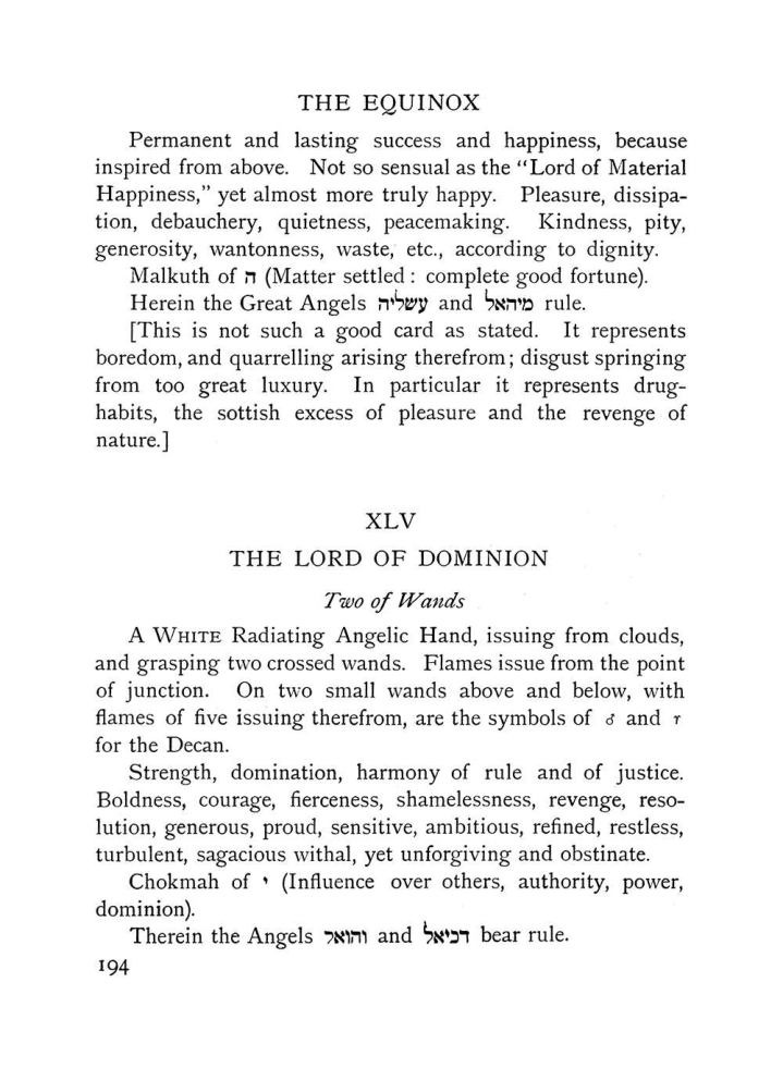 Original scan of The Equinox (Volume I, Number VIII), PDF page 236