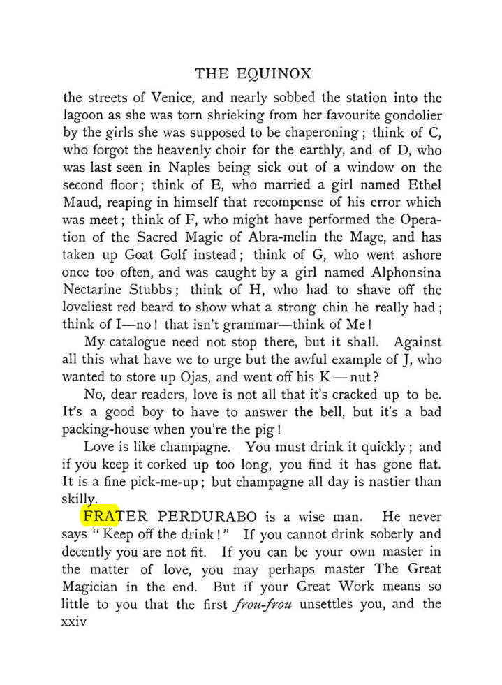 Original scan of The Equinox (Volume I, Number VIII), PDF page 24