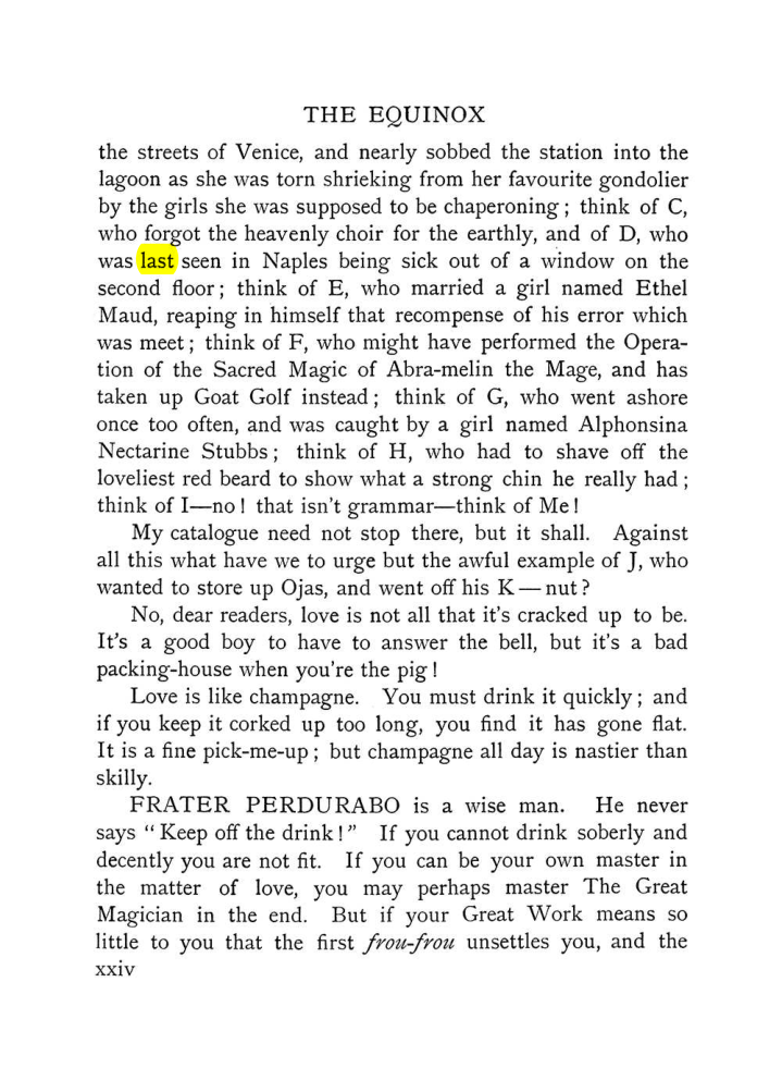 Original scan of The Equinox (Volume I, Number VIII), PDF page 24