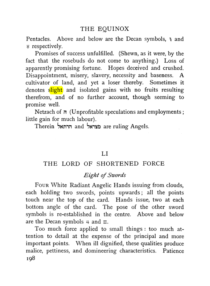 Original scan of The Equinox (Volume I, Number VIII), PDF page 240