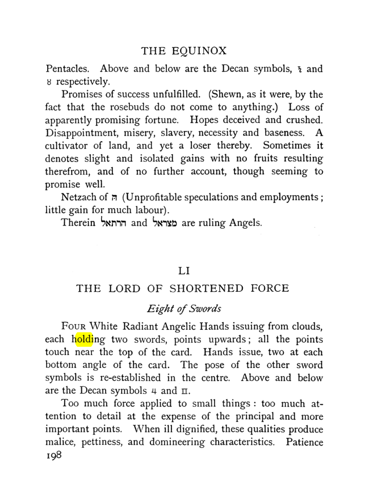 Original scan of The Equinox (Volume I, Number VIII), PDF page 240