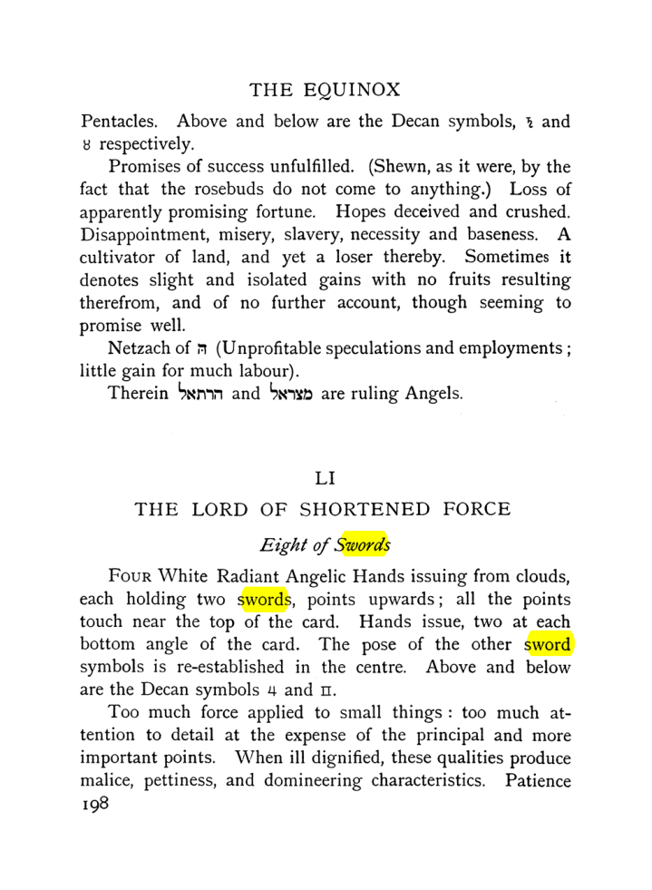 Original scan of The Equinox (Volume I, Number VIII), PDF page 240