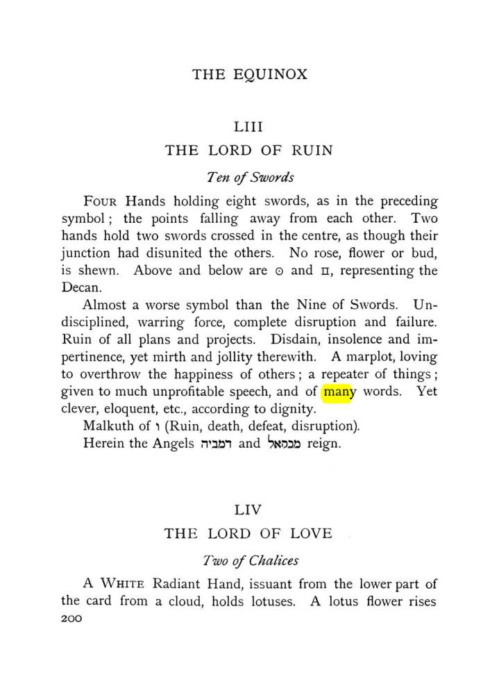Original scan of The Equinox (Volume I, Number VIII), PDF page 242